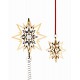 GEORG JENSEN CHRISTMAS TOP STAR 18K Gold-Plated medium