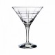 ORREFORS CRYSTAL Martini glas STREET set 2 stuks
