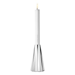 GEORG JENSEN kandelaar SUPERNOVA RVS H 14 cm