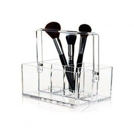 NOMESS Make-up tool box helder acrylaat NOMESS Make-up tool box helder acrylaat