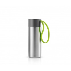 EVA SOLO thermobeker TO GO CUP RVS met lime bandje