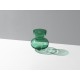 GEORG JENSEN vaas ALFREDO groen glas H 25 cm