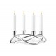 GEORG JENSEN Advent kandelaar SEASON RVS 4 kaarsen