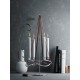 GEORG JENSEN SEASON EXTENSION set RVS/ leer