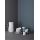 STELTON electrische waterkoker EMMA wit/lichtblauw 1,2 liter