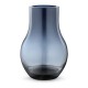 GEORG JENSEN vaas CAFU blauw glas medium