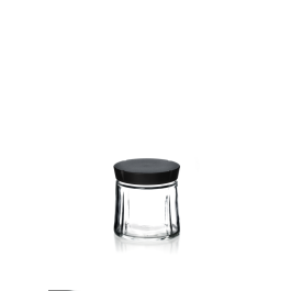 ROSENDAHL GRAND CRU voorraadpot 0,5 liter met zwart deksel