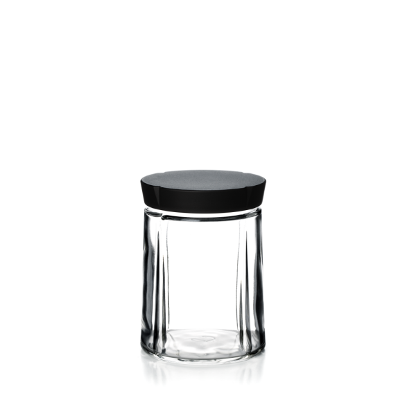 ROSENDAHL GRAND CRU voorraadpot 0,75 liter met zwart deksel