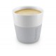 EVA SOLO Lungo koffiekoppen wit/ marmergrijs set 2 stuks