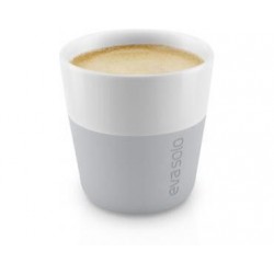 EVA SOLO Lungo koffiekoppen wit/ marmergrijs set 2 stuks