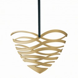 STELTON CHRISTMAS Tangle Heart ornament messing S