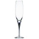ORREFORS CRYSTAL Champagneglas INTERMEZZO blauw 26cl set 2 stuks