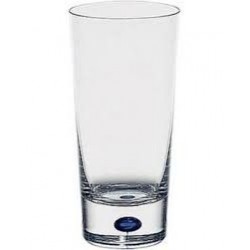 ORREFORS CRYSTAL Longdrink glas INTERMEZZO blauw 40cl set 2 stuks