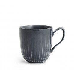 KÄHLER mok HAMMERSHOI antraciet 33cl set 4 stuks