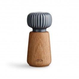 KÄHLER zout/ pepermolen HAMMERSHOI antraciet H 13cm KÄHLER zout/ pepermolen HAMMERSHOI antraciet H 13cm