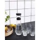 ROSENDAHL CARAFE karaf 0,9 L glas zwarte dop