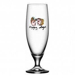 KOSTA BODA bierglas FRIENDSHIP Happy Days KOSTA BODA bierglas FRIENDSHIP Happy Days