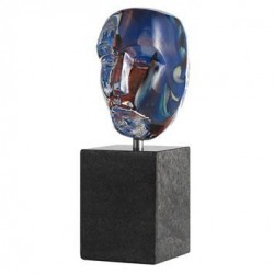 KOSTA BODA BRAINS LOKE sculptuur op sokkel Limited Edition