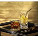 ORREFORS CRYSTAL Whisky glas PEAK Old Fashioned set 4 stuks