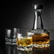 ORREFORS CRYSTAL Giftset ERIK karaf + 2 whisky DOF glazen