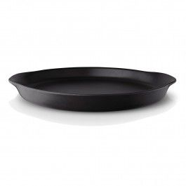 EVA SOLO serveerbord NORDIC dia 30cm zwart EVA SOLO serveerbord NORDIC dia 30cm zwart