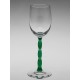 ORREFORS CRYSTAL Goblet wijnglas NOBEL green 16cl