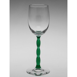 ORREFORS CRYSTAL Goblet wijnglas NOBEL green 16cl