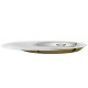 STELTON dienblad FOSTER RVS/ goud dia 46cm