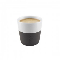 EVA SOLO Lungo koffiekoppen wit/ zwart set 2 stuks