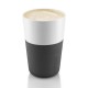 EVA SOLO Cafe Latte koffiekoppen wit/ zwart set 2 stuks