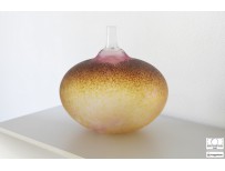 KOSTA BODA BEANS Golden Brown Satin LIMITED EDITION