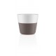 EVA SOLO Lungo koffiekoppen wit/ Taupe set 2 stuks