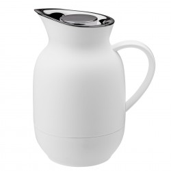 STELTON thermoskan AMPHORA soft white hoog model