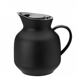 STELTON thermoskan AMPHORA soft black laag model