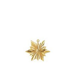 ROSENDAHL Christmas NORTH STAR Karen Blixens JUL hanger Gold Plated