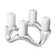 GEORG JENSEN advent kandelaar COBRA RVS