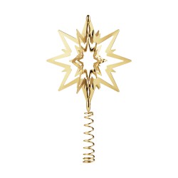 GEORG JENSEN CHRISTMAS TOP STAR 18K Gold-Plated large