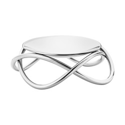 GEORG JENSEN kandelaar GLOW RVS 